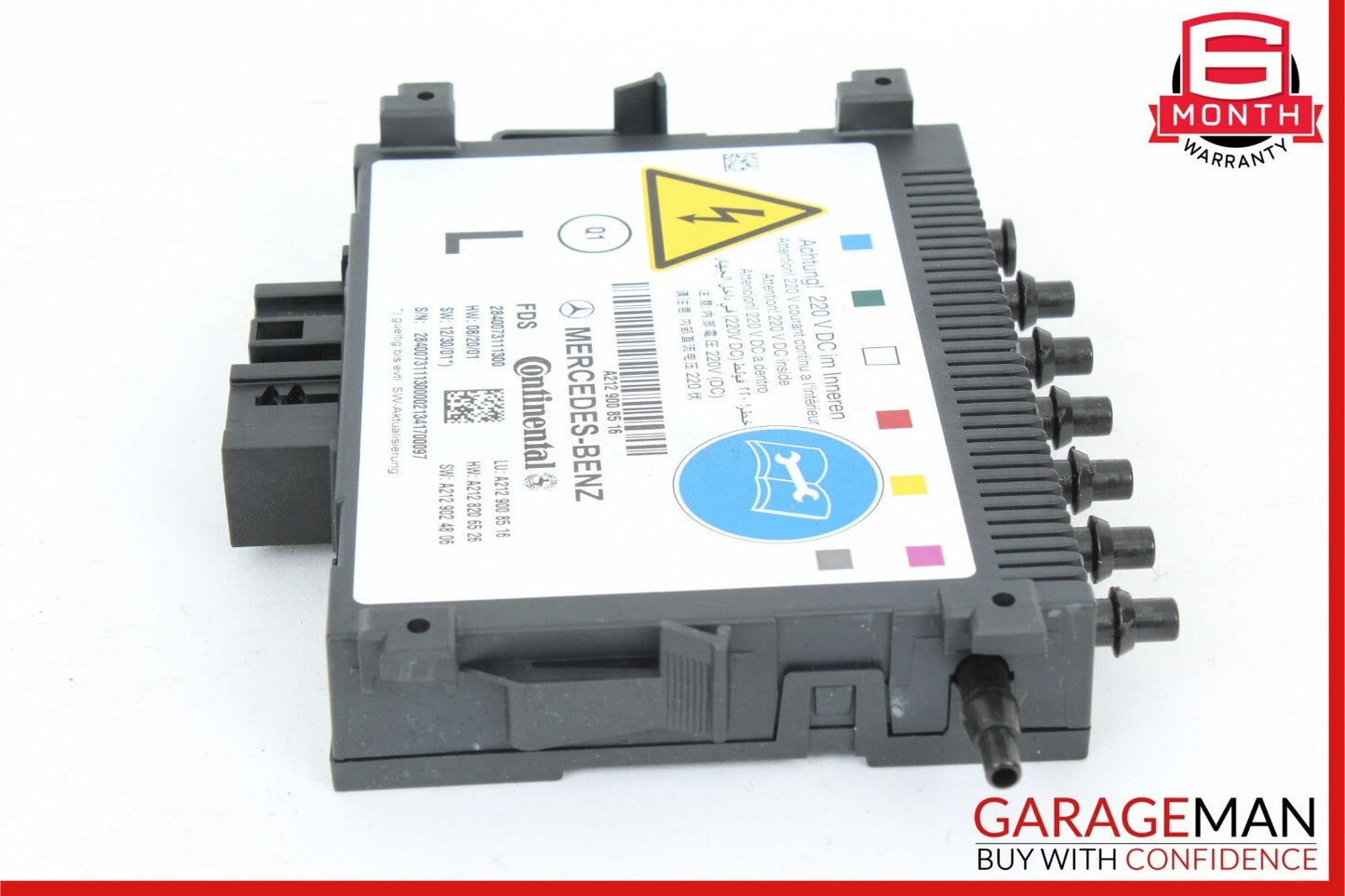 10-18 Mercedes W212 E350 CLS400 Front Left Side Seat Lumbar Control Module Unit