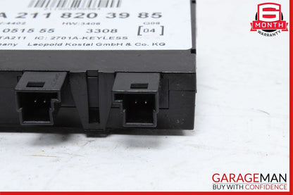 03-11 Mercedes W219 CLS500 E350 E63 AMG Keyless Go Entry Control Module Unit OEM