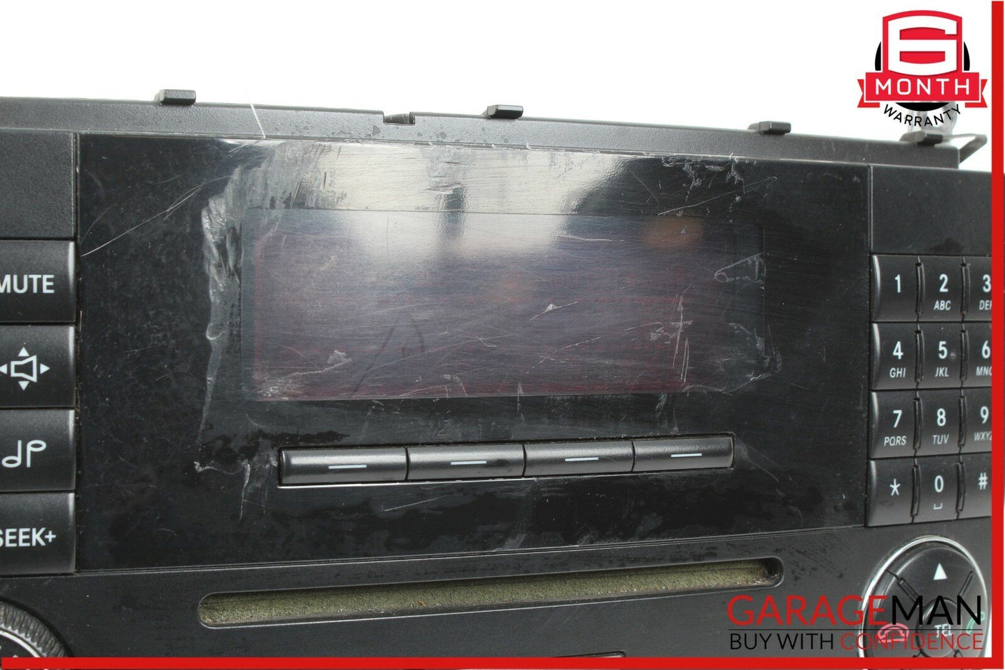 05-07 Mercedes W203 C230 C320 Radio CD Player Display Screen Head Unit AM FM