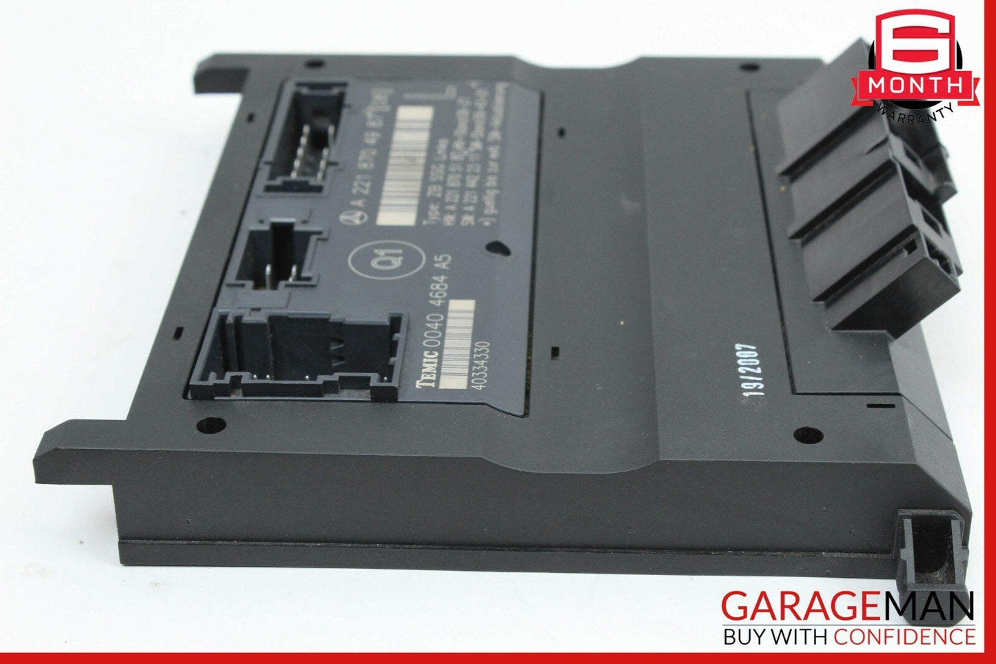 07-13 Mercedes W221 S63 AMG Front Left Driver Under Seat Control Unit OEM