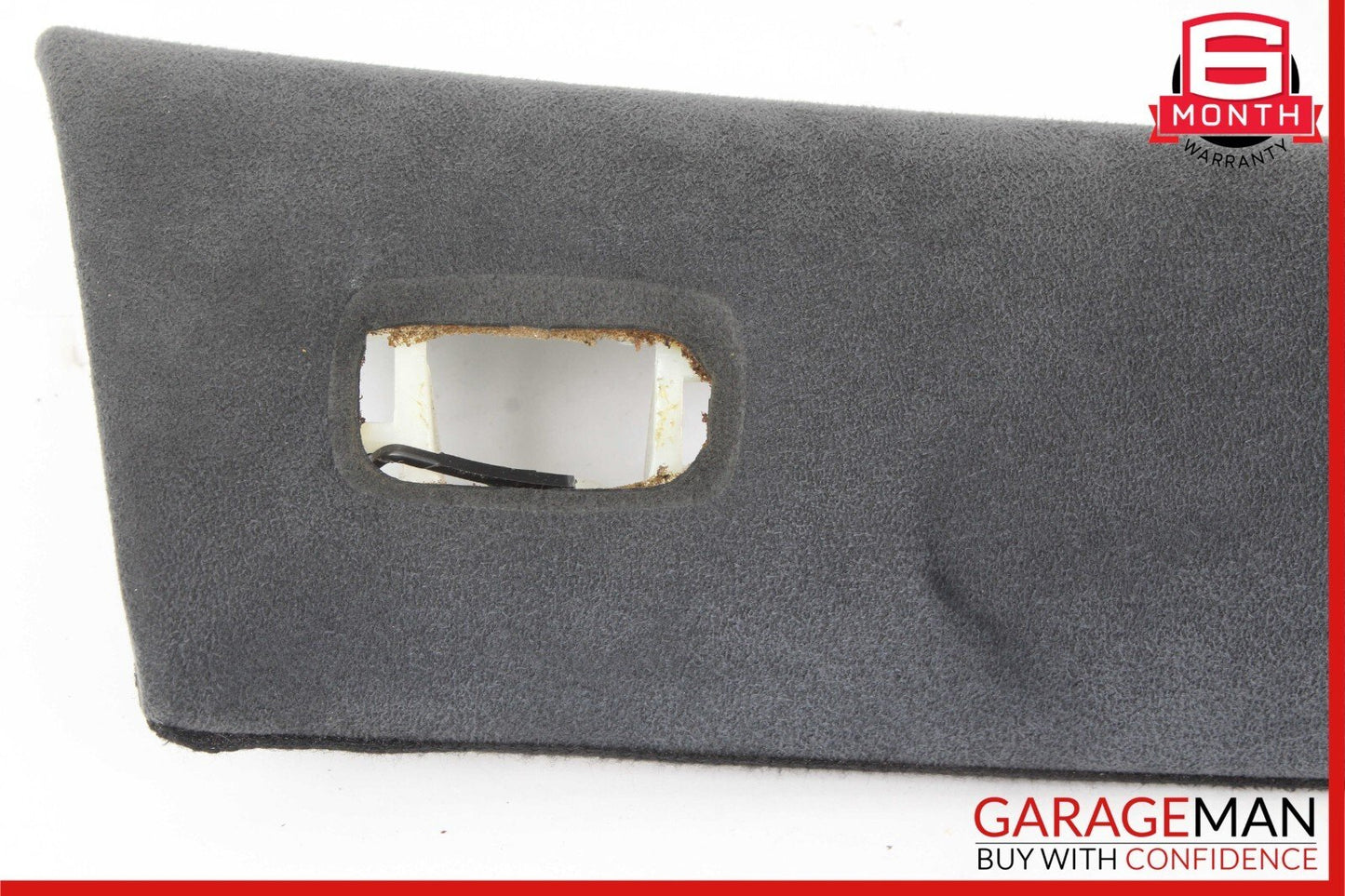 07-13 Mercedes W221 S550 S63 AMG Right Passenger B-Pillar Cover Trim Suede OEM