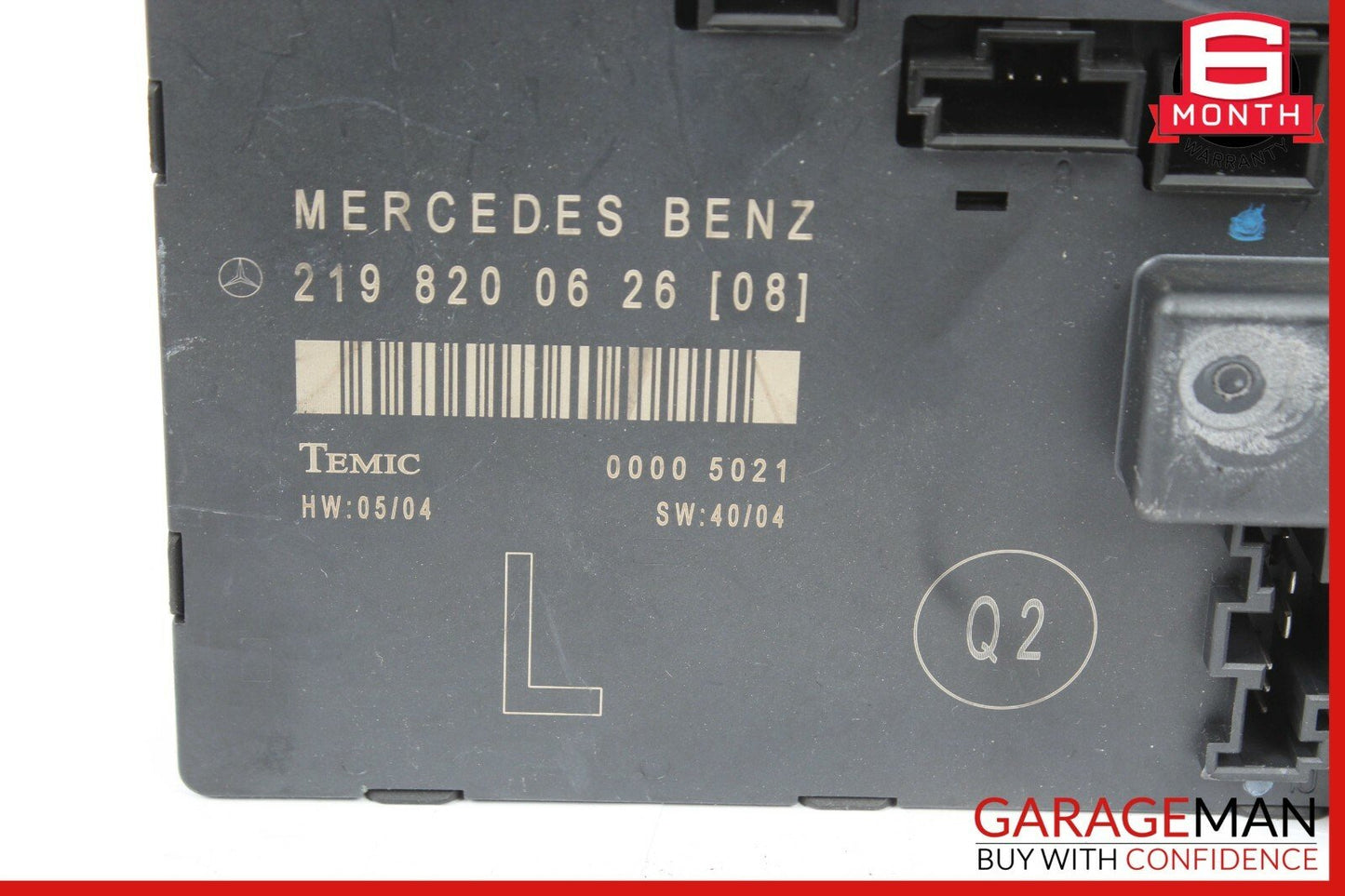06-11 Mercedes W219 CLS350 CLS550 Front Left Side Door Controller Module Unit