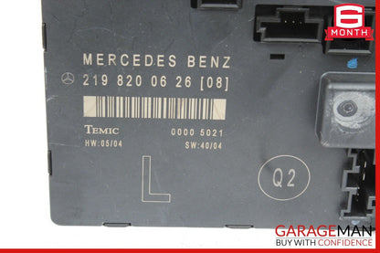 06-11 Mercedes W219 CLS350 CLS550 Front Left Side Door Controller Module Unit