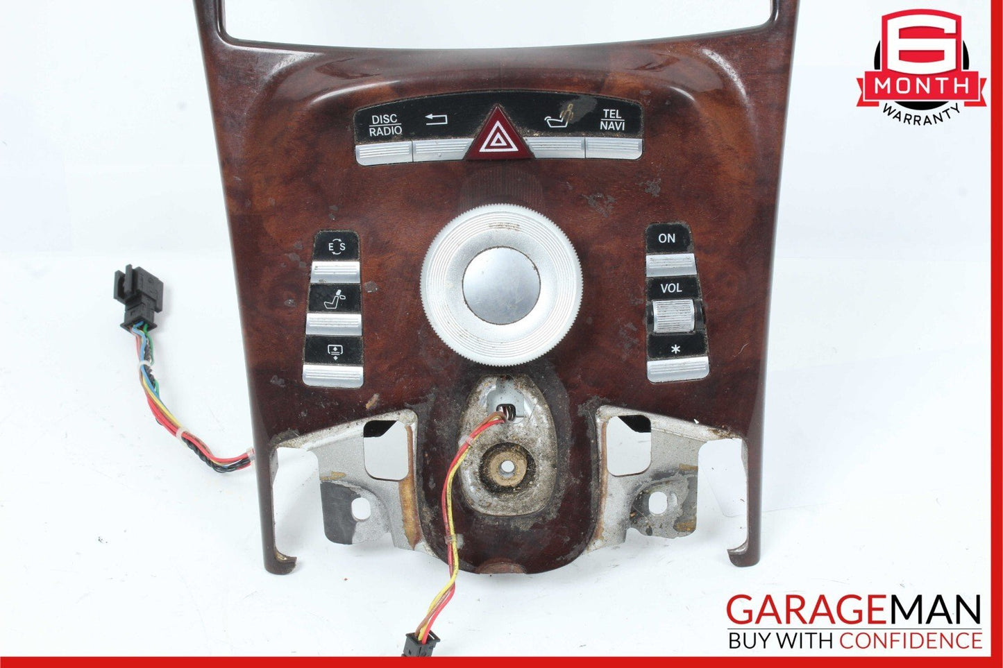 10-14 Mercedes W221 S550 CL550 Multifunction Switch Knob Control Trim Assembly