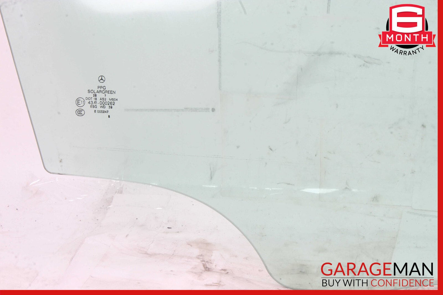 06-13 Mercedes W251 R350 R500 Front Right Passenger Side Door Window Glass OEM