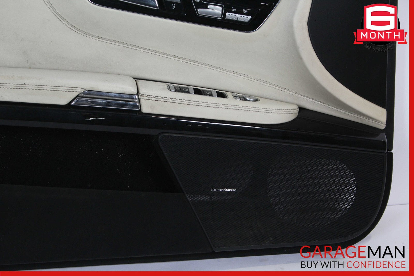 07-14 Mercedes W216 CL63 AMG Front Left Driver Interior Door Panel OEM