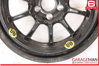 03-12 Mercedes R230 SL500 SL550 Emergency Spare Tire Wheel Donut Rim 17" 17 OEM