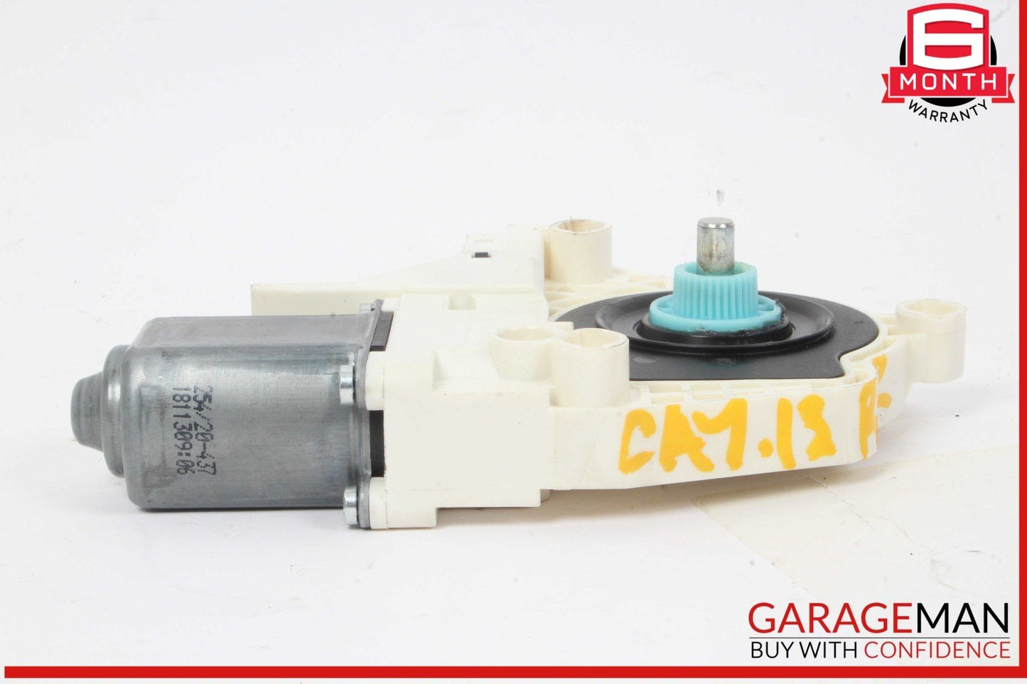 11-18 Porsche Cayenne 958 Rear Right Side Door Window Regulator Motor Unit OEM