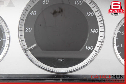 08-11 Mercedes X204 GLK350 C300 C350 Instrument Speedometer Cluster OEM