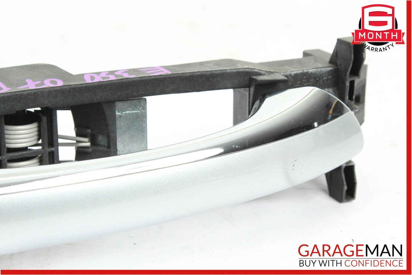 03-09 Mercedes W211 E550 E63 AMG Rear Right Side Exterior Door Handle Silver