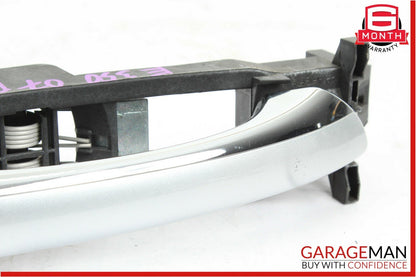 03-09 Mercedes W211 E550 E63 AMG Rear Right Side Exterior Door Handle Silver