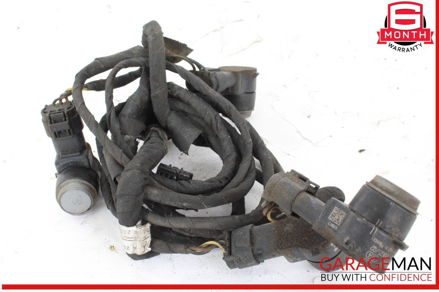 10-14 Mercedes W221 S550 S600 Rear Bumper Parktronic Wire Harness Cable OEM