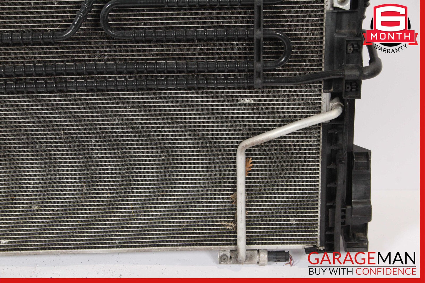 12-15 Mercedes W204 C250 Engine Motor Cooling Radiator A/C AC Condenser