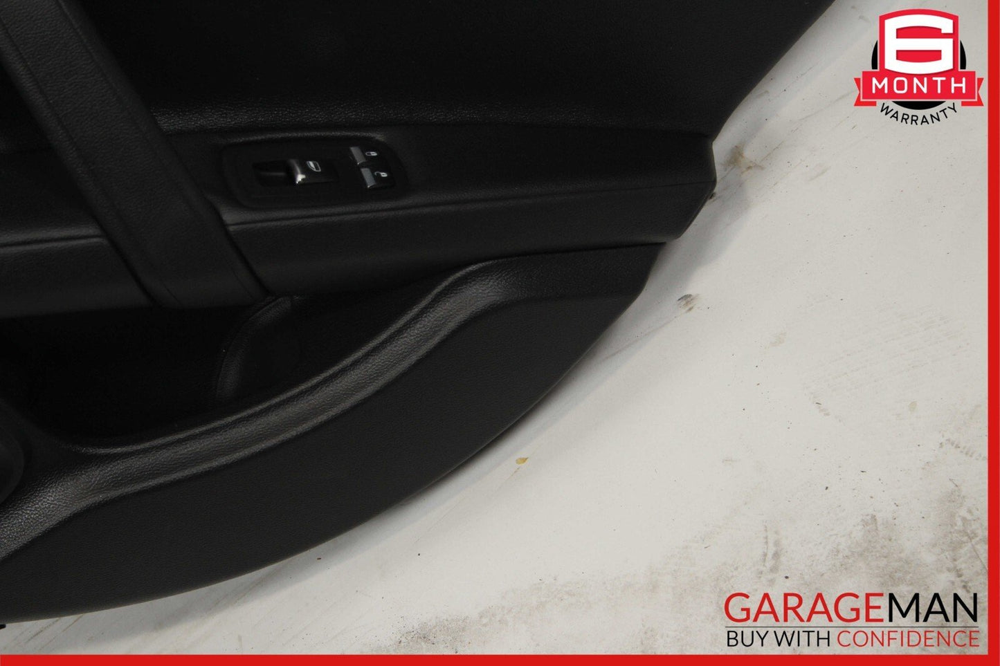 14-17 Maserati Ghibli Rear Right Side Interior Door Trim Panel Assembly Black