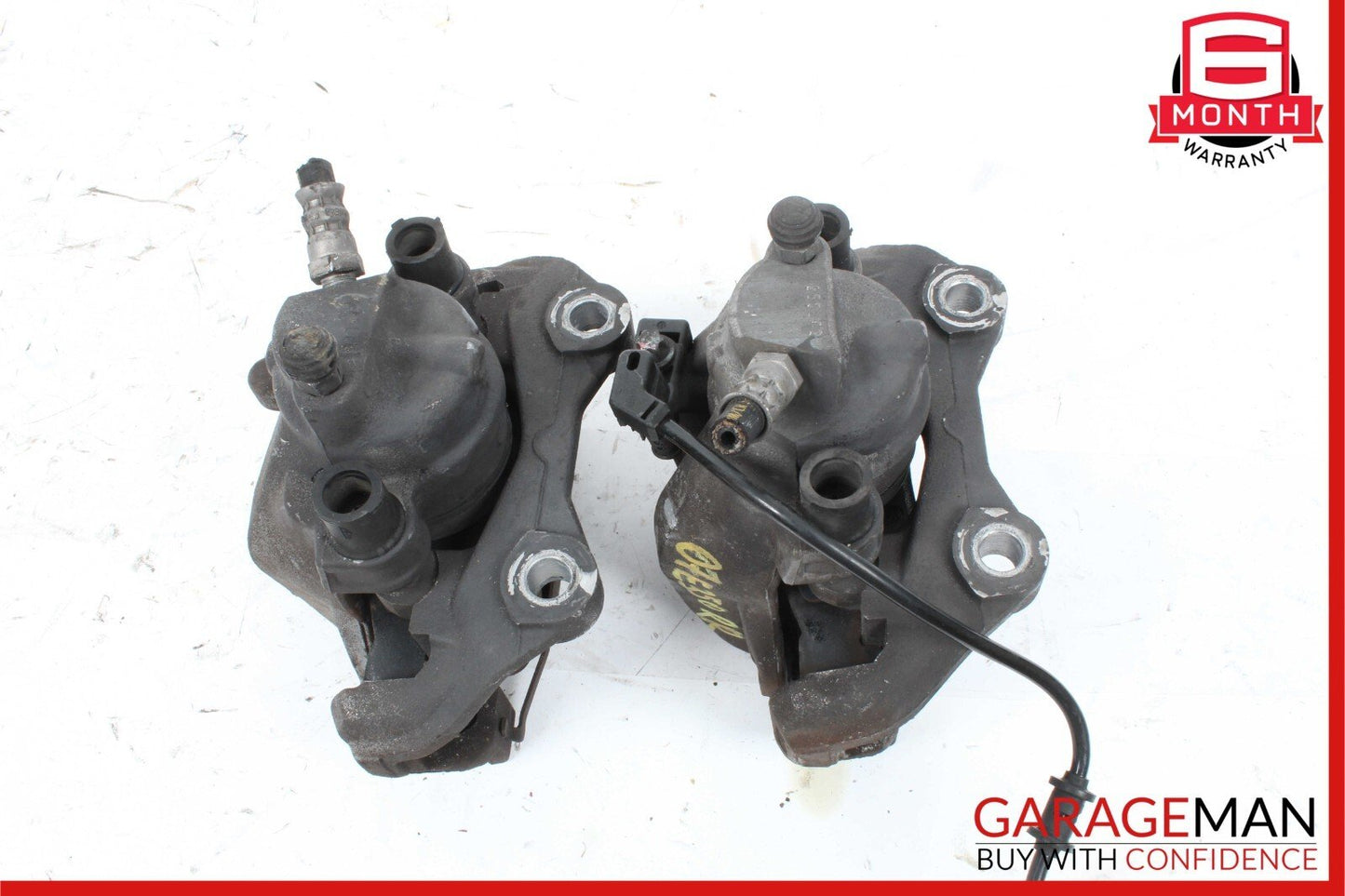 07-11 Mercedes W211 E350 E550 Rear Left & Right Brake Caliper Calipers Set OEM