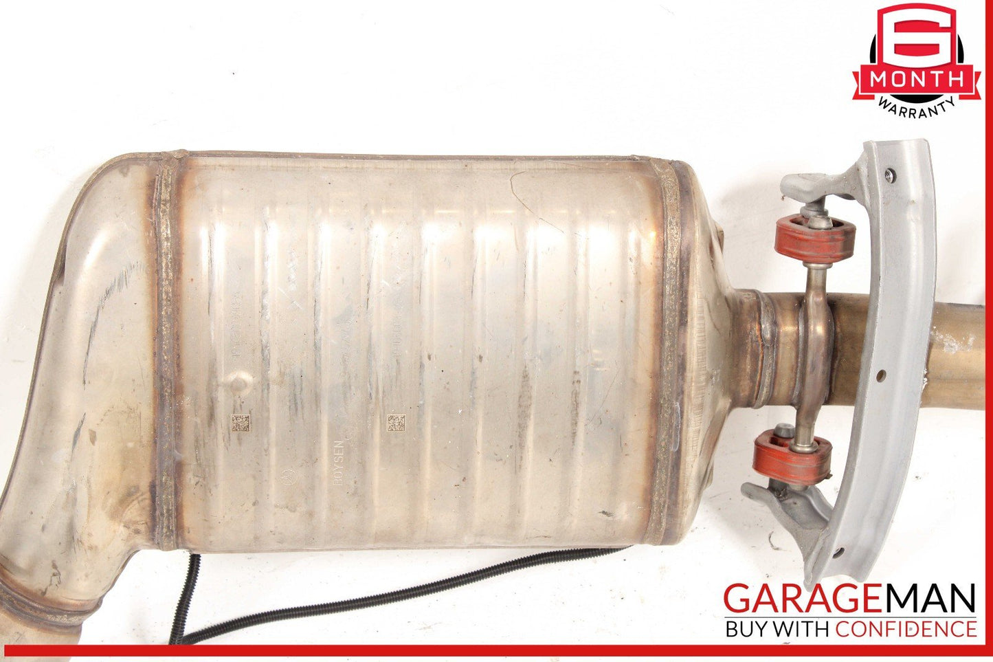 12-15 Mercedes X204 GLK250 Center Exhaust Muffler Resonator OEM