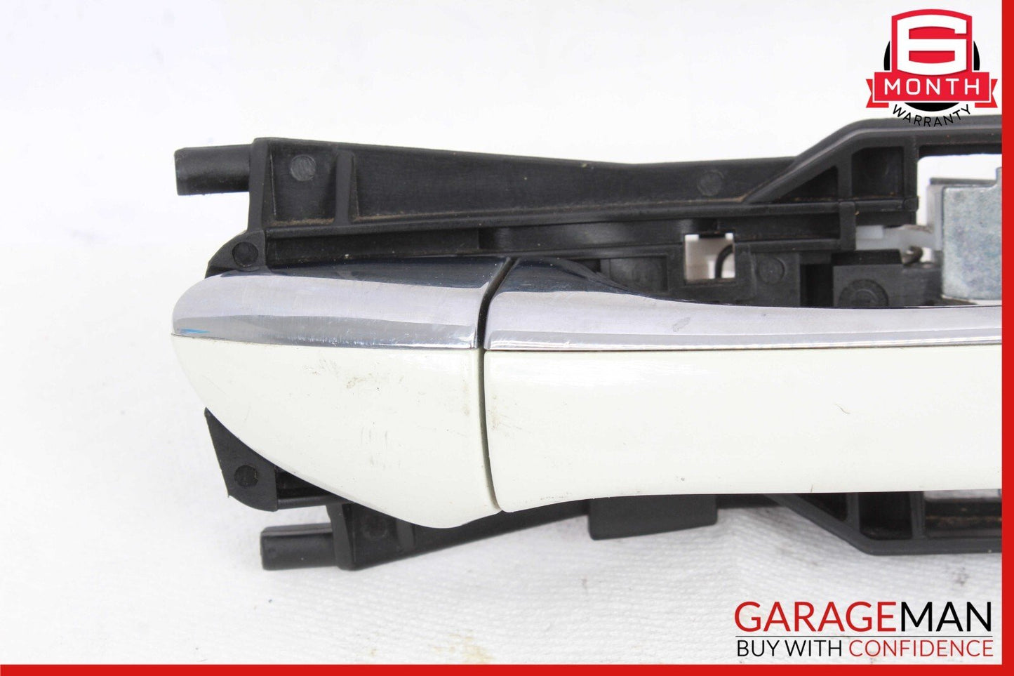 03-09 Mercedes W211 E350 Front Right Passenger Exterior Door Handle White