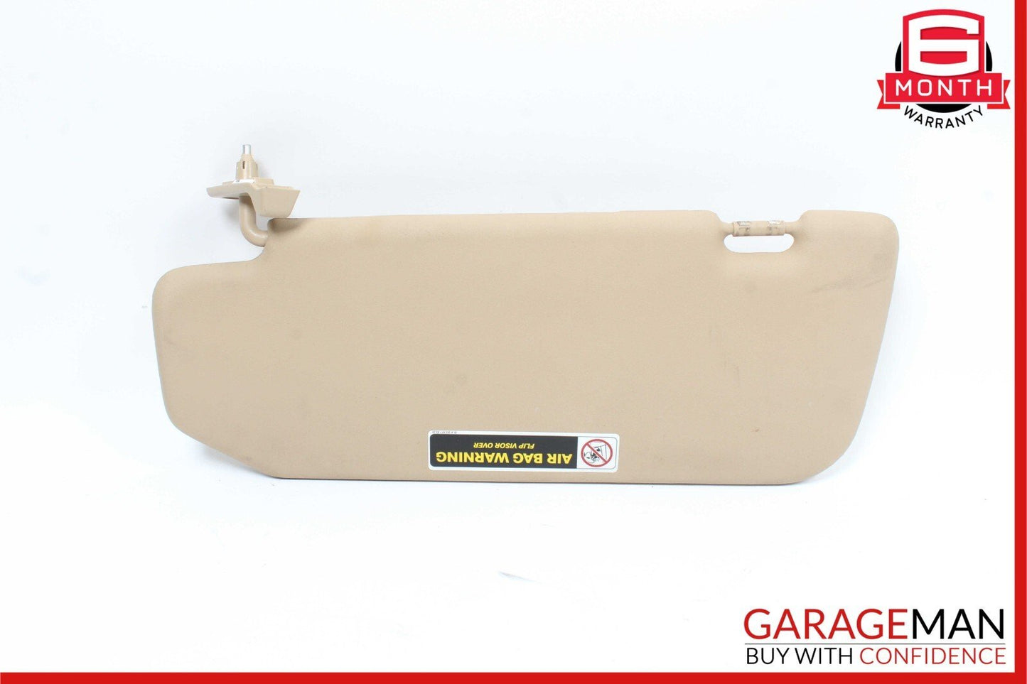 09-13 Mercedes W251 R320 R500 Front Right Side Sun Visor Sun Shade Brown OEM