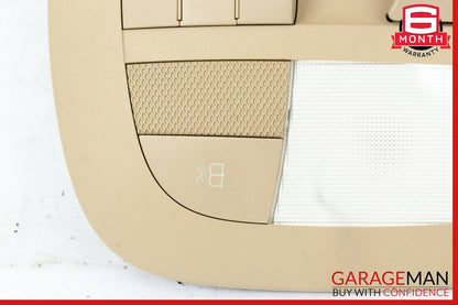 07-12 Mercedes W251 R320 ML350 Front Top Overhead Dome Light Map Lamp Brown