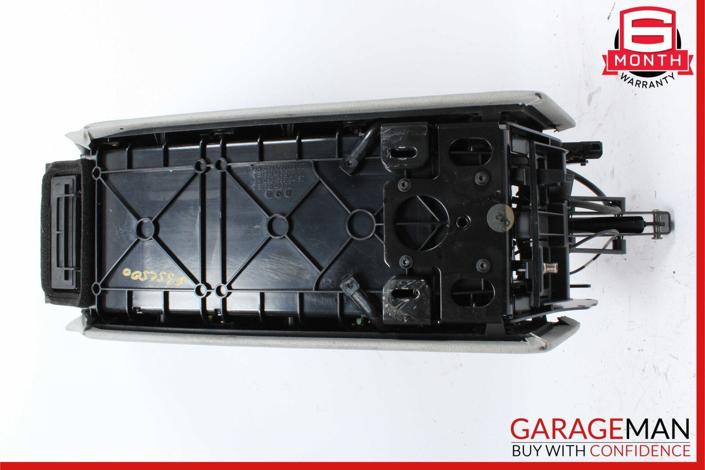 03-06 Mercedes R230 SL500 SL55 Center Console Arm Rest Storage Compartment Tray