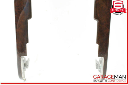 07-09 Mercedes W221 S550 CL600 Center Console Trim Bezel Wood 2216800234 OEM