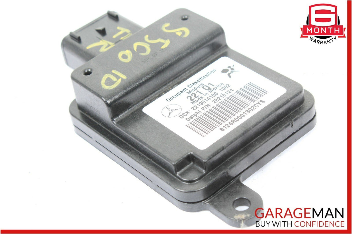 10-13 Mercedes W221 S63 AMG S550 Front Right Side Seat Occupant Sensor Module