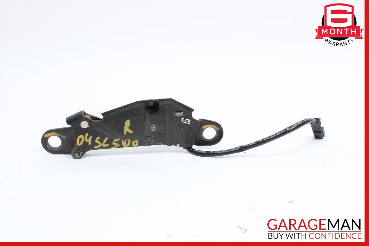 03-08 Mercedes R230 SL500 Right Convertible Roof Catch Latch Lock w/Sensor OEM