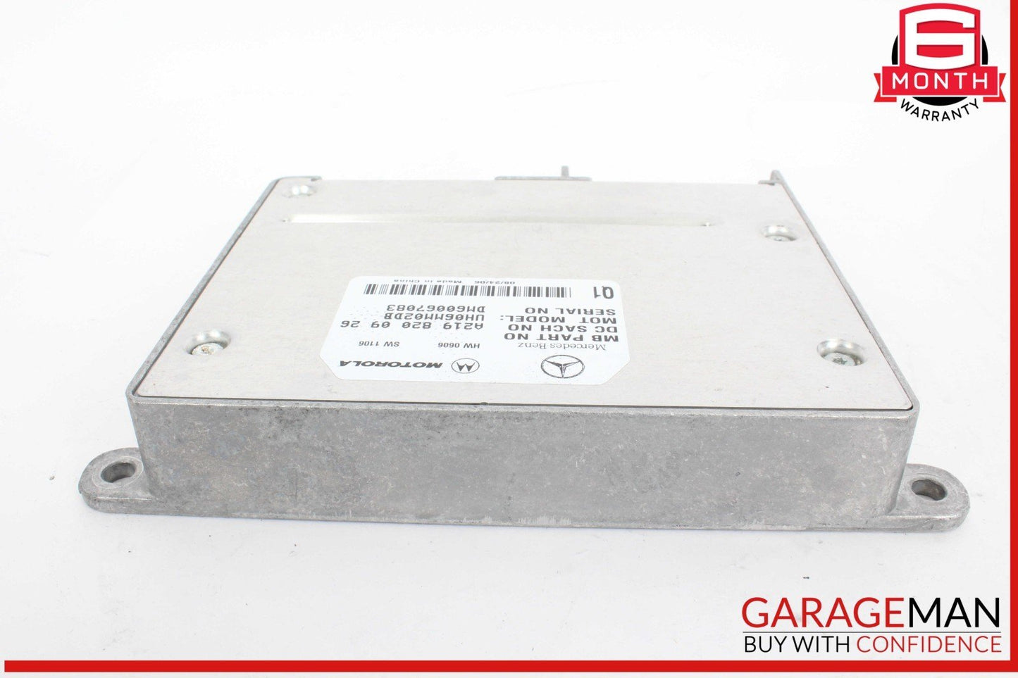 06-12 Mercedes R230 SL550 ML350 Communication Control Module 2198200926 OEM