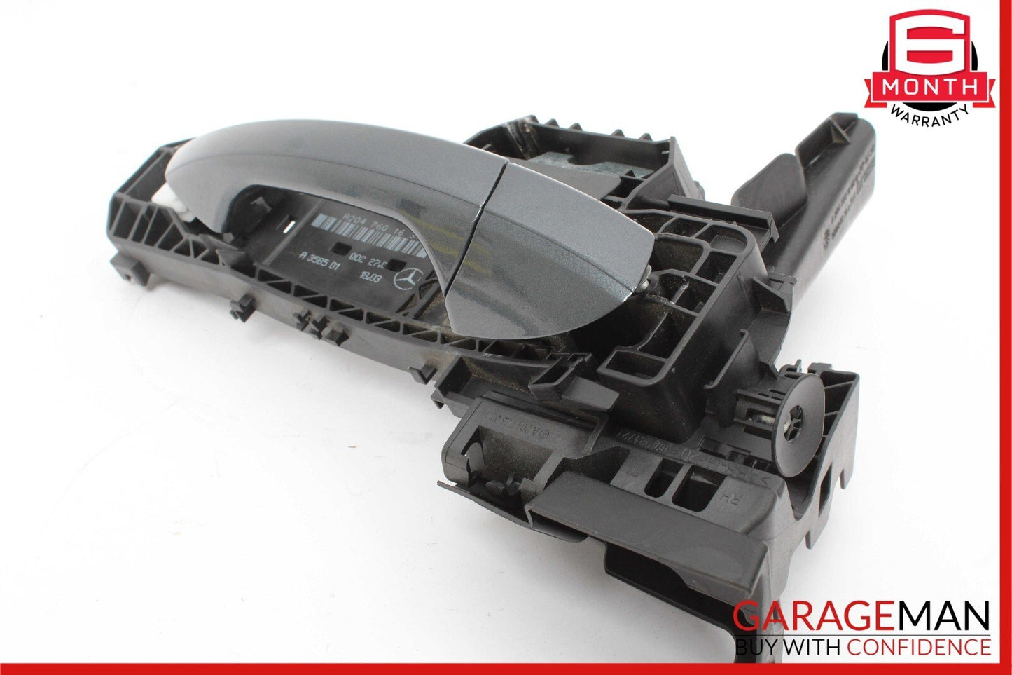 12-14 Mercedes W204 C250 Right Passenger Side Exterior Door Handle Tenorite Gray