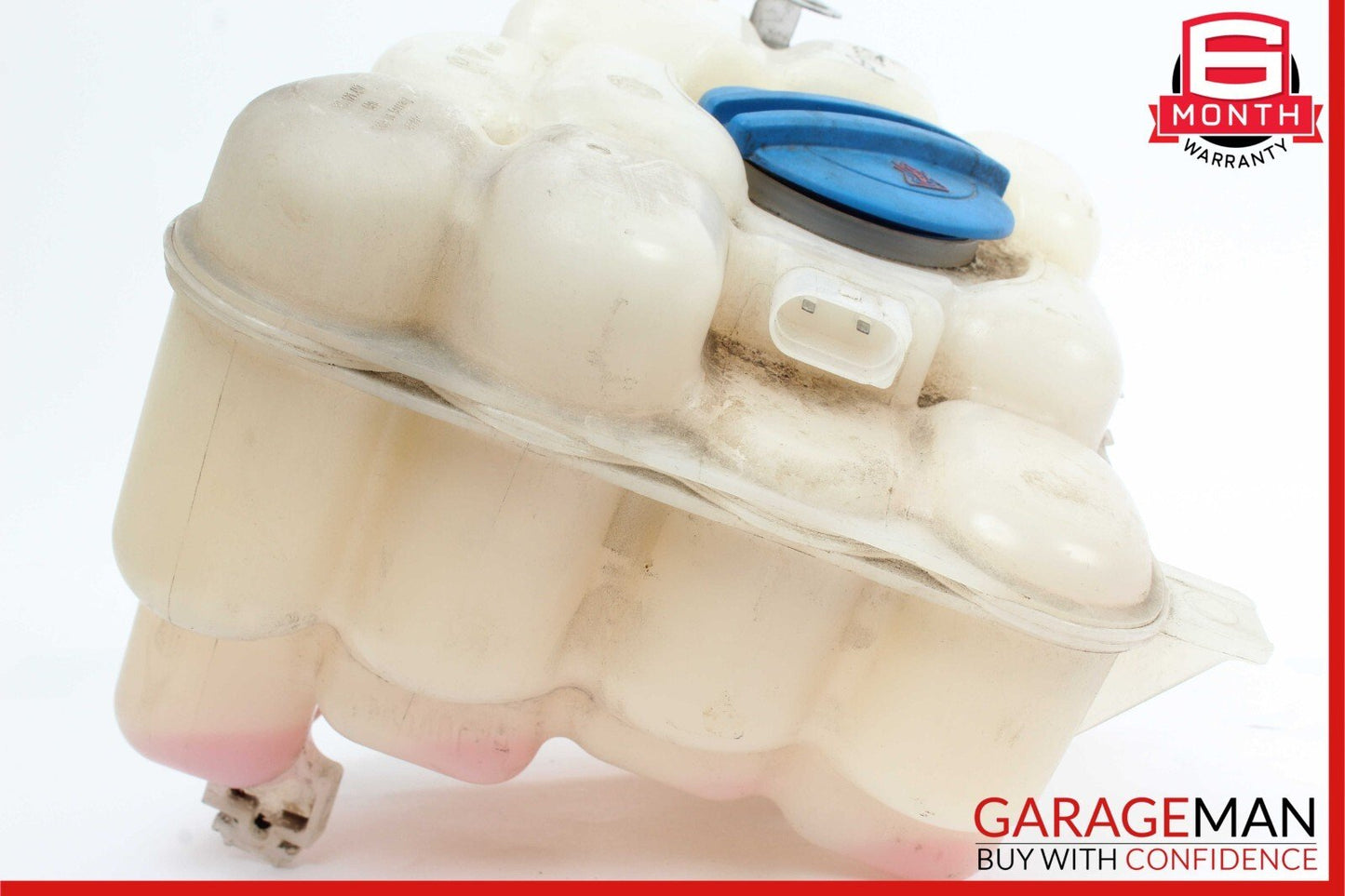 11-17 Porsche Cayenne 958 S Radiator Coolant Overflow Expansion Bottle Tank OEM