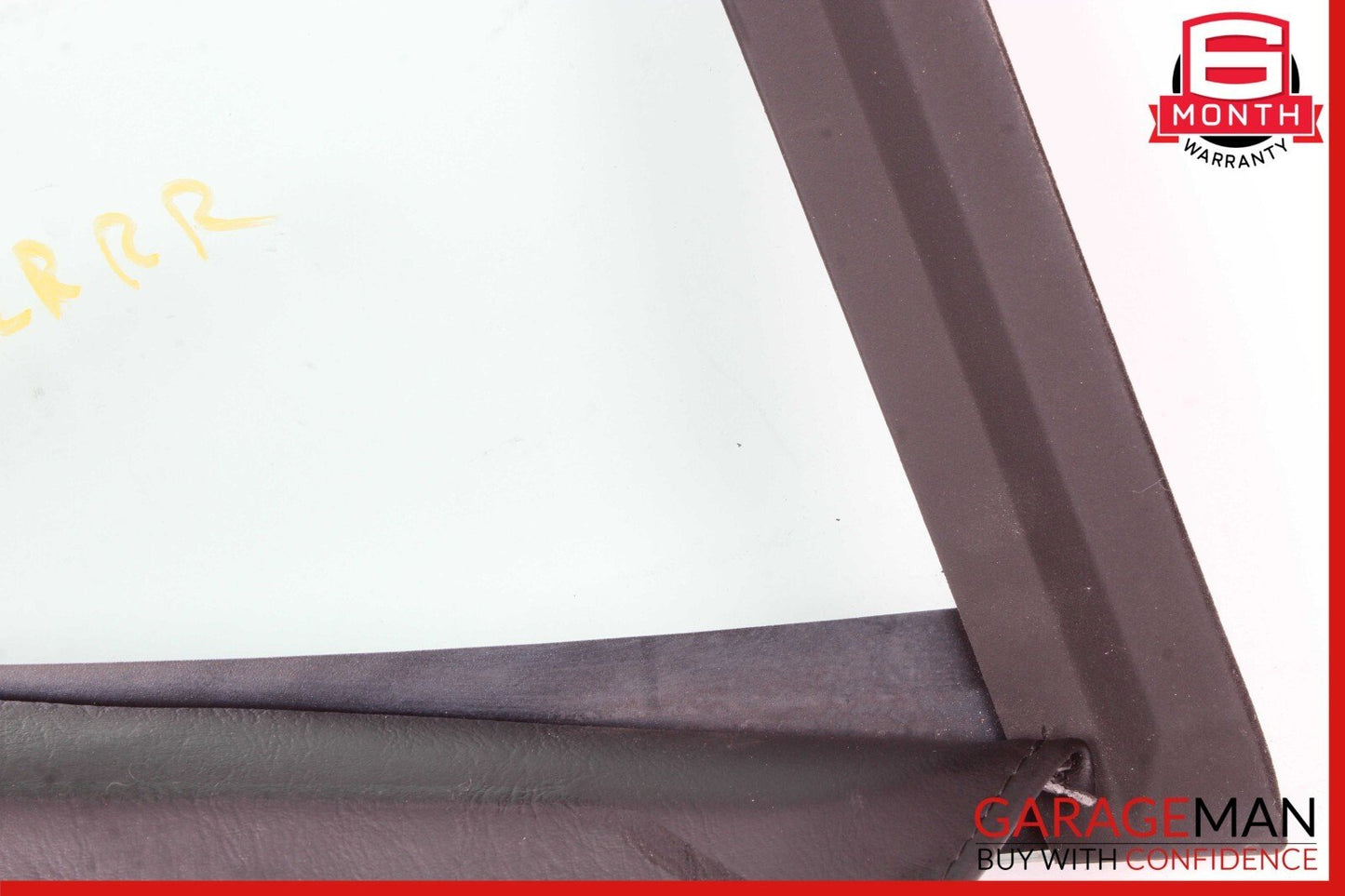 04-09 Cadillac XLR Rear Right Passenger Side Quarter Window Glass w/Trim OEM