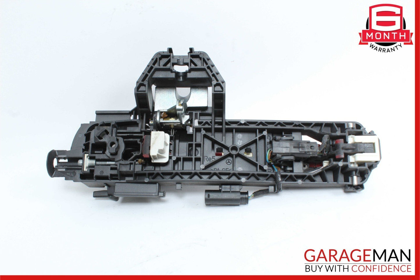 08-14 Mercedes W204 C250 C300 Rear Right Side Exterior Door Handle Red OEM
