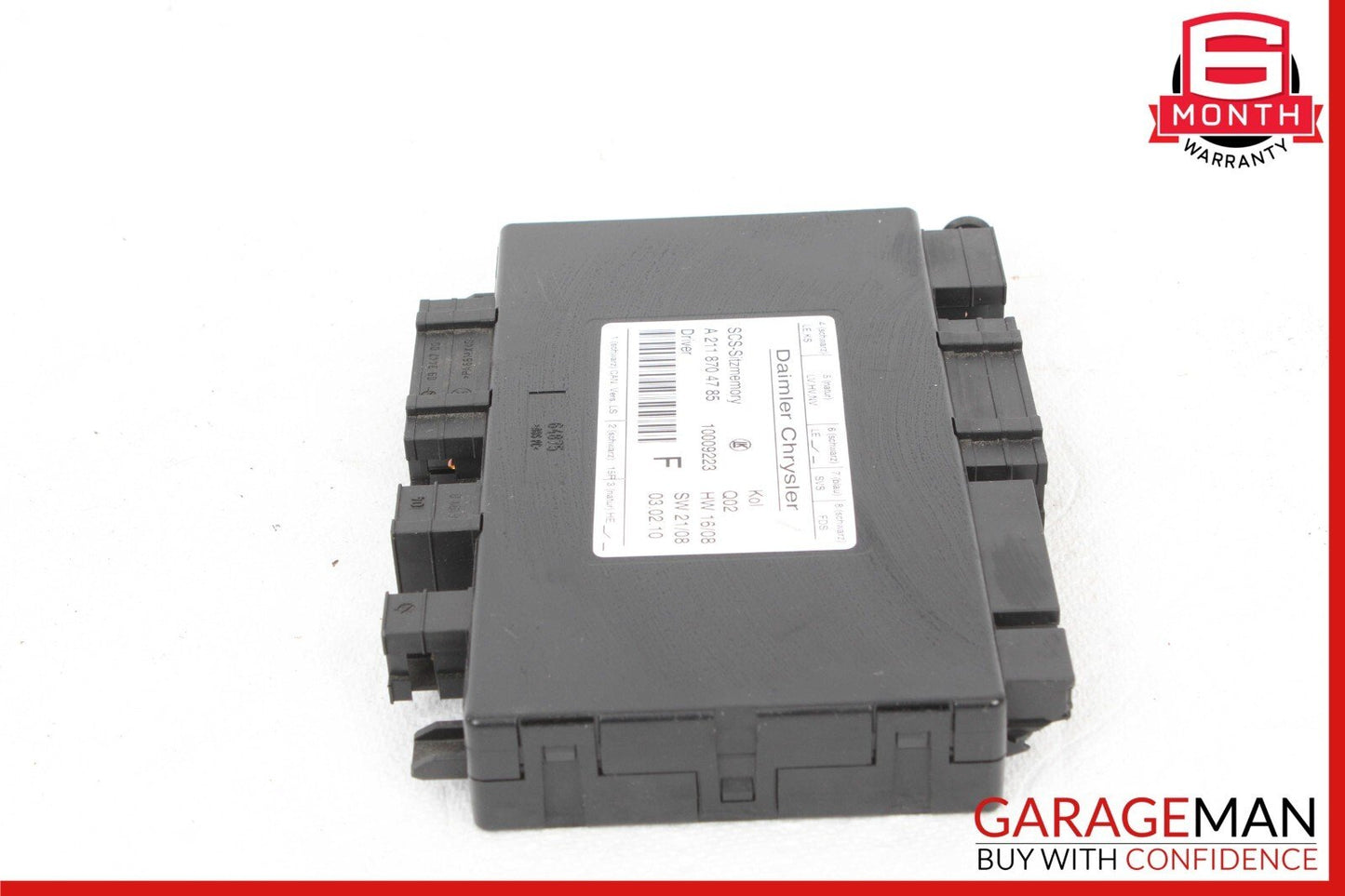 03-12 Mercedes W203 C240 SLK280 GL550 SLK350 Front Left Seat Control Module OEM