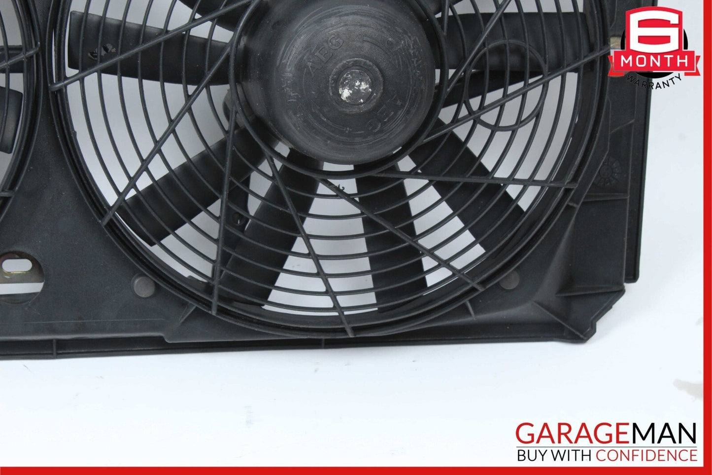 90-98 Mercedes R129 300SL SL500 Radiator Cooling Fan Shroud Motor 1295051055 OEM