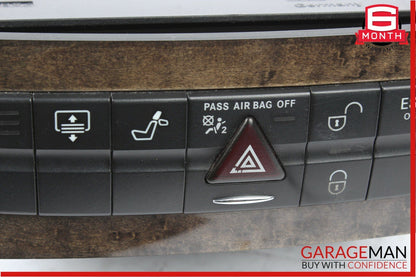 03-09 Mercedes CLS500 E350 E55 AMG Hazard Light Door Lock Control Switch Module
