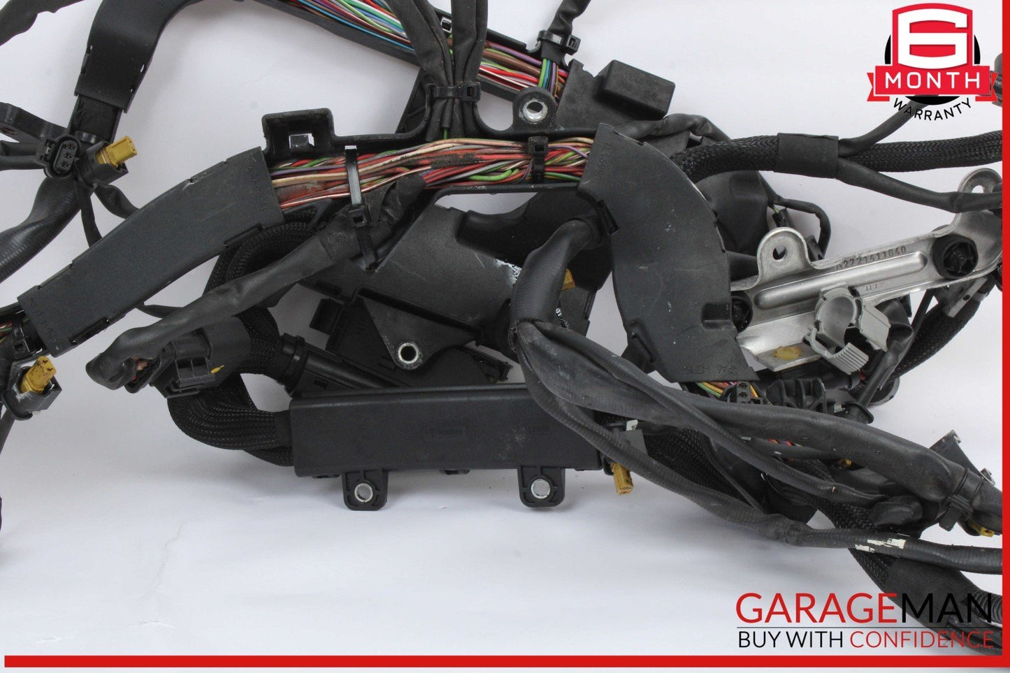 10-13 Mercedes W221 S400 Hybrid Engine Motor Wiring Harness 2721590125 OEM