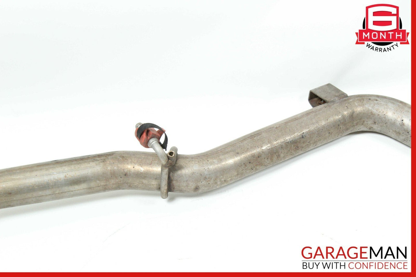 14-17 Maserati Ghibli Rear Left Driver Side Exhaust Muffler Dual Tip Assembly
