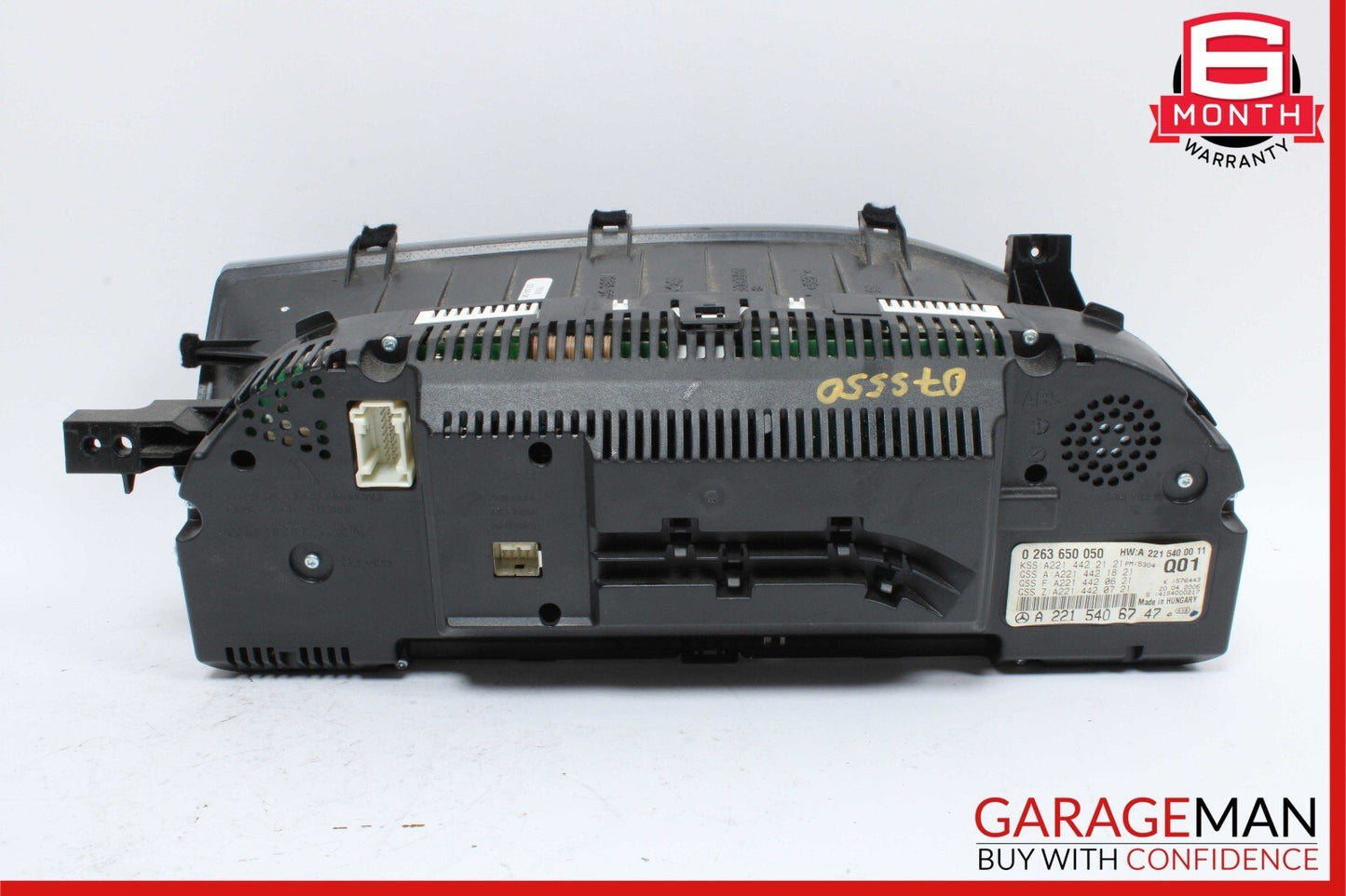 07-10 Mercedes S550 CL600 Speedometer Instrument Odometer Cluster Gauge Assy