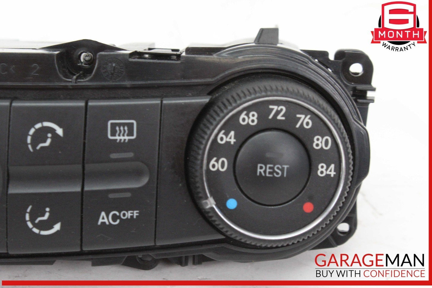 03-09 Mercedes W211 E320 Front Center Dash Temperature Climate Control Panel OEM
