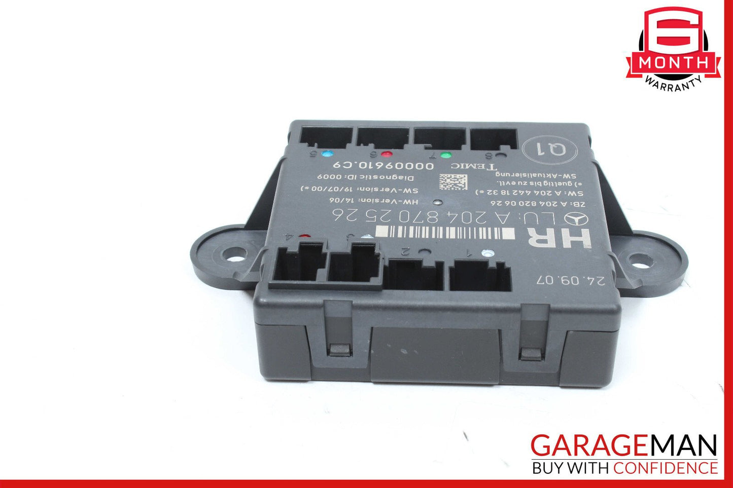 08-18 Mercedes W204 C300 E400 Front Left Side Door Control Module OEM