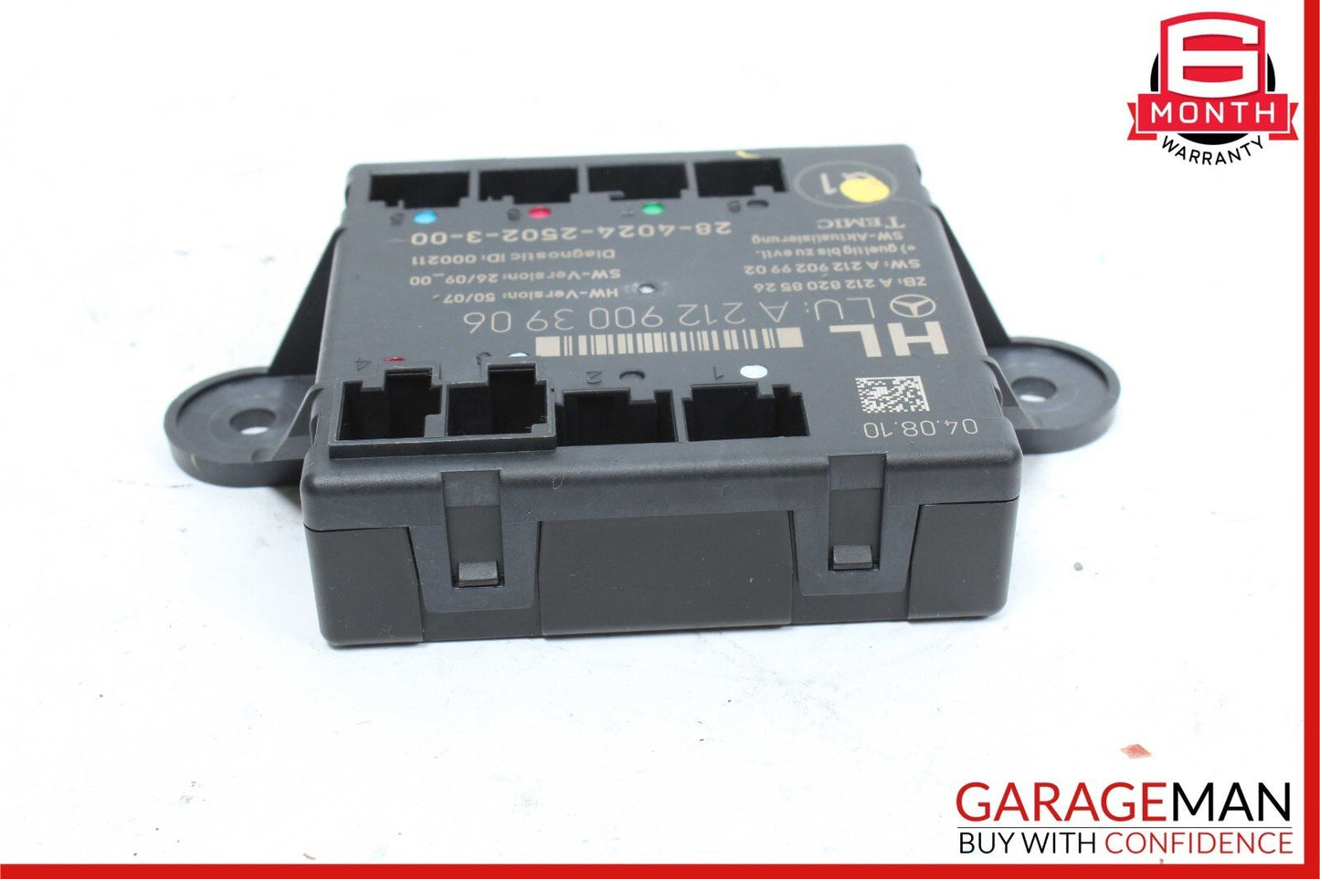 08-18 Mercedes W204 C300 C350 CLS550 Rear Left Side Door Control Module Unit OEM