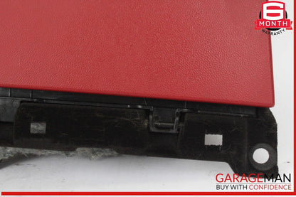 17-22 Alfa Romeo Giulia Dashboard Glovebox Storage Compartment Red OEM
