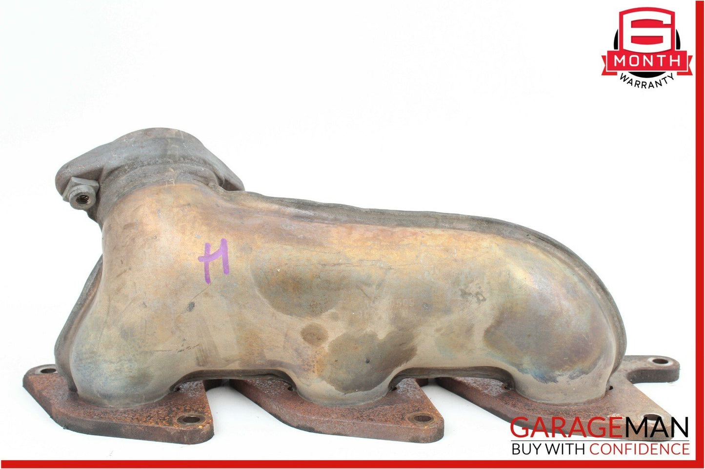 05-11 Mercedes R171 SLK350 Left Driver Side Exhaust Manifold Heater Pipe OEM