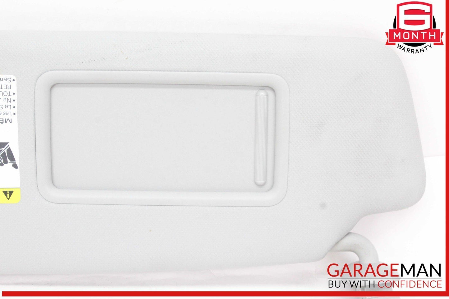 09-17 Audi A5 Q5 A4 S4 S5 Front Left Driver Side Sun Visor Gray 8U0857551D OEM