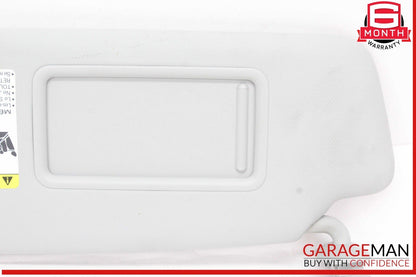 09-17 Audi A5 Q5 A4 S4 S5 Front Left Driver Side Sun Visor Gray 8U0857551D OEM