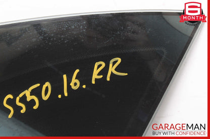 07-13 Mercedes W221 S550 S350 Rear Right Side Door Quarter Window Auto Glass OEM