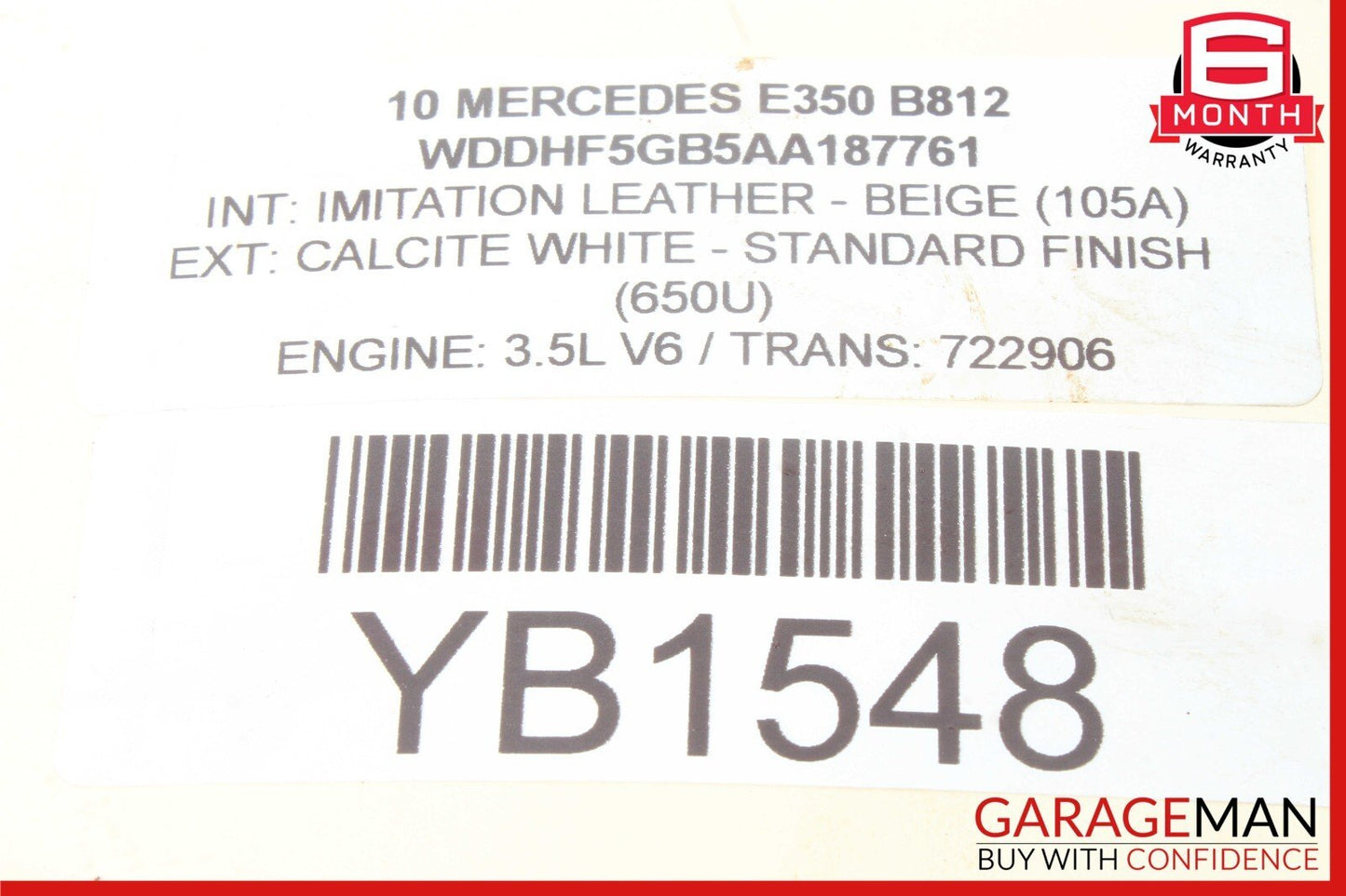 06-15 Mercedes W212 E350 SLK350 C300 Engine Oil Separator Cover 2720160134 OEM