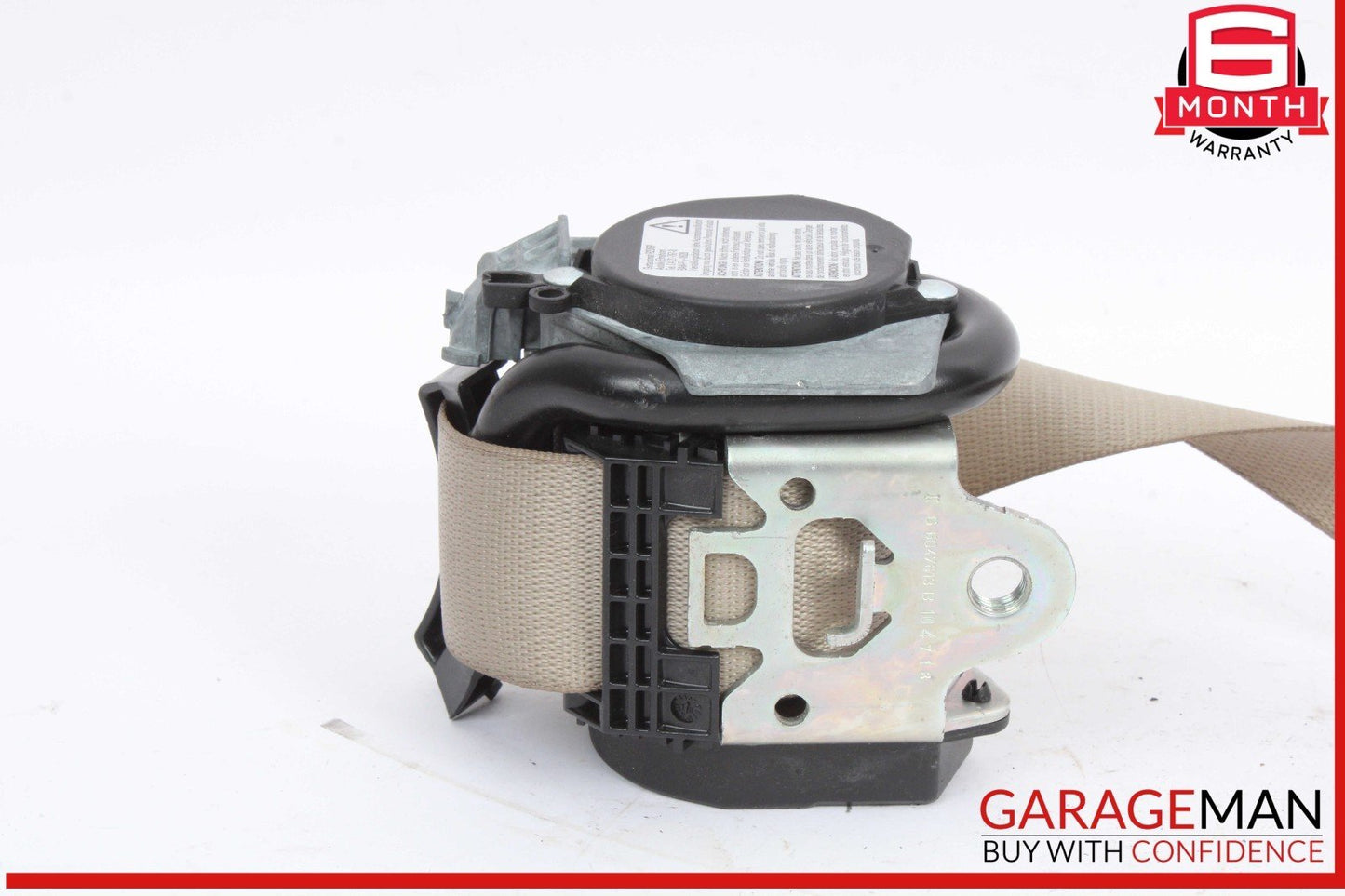 10-13 Mercedes W207 E350 E550 Coupe Rear Left Side Seatbelt Seat Belt Beige OEM