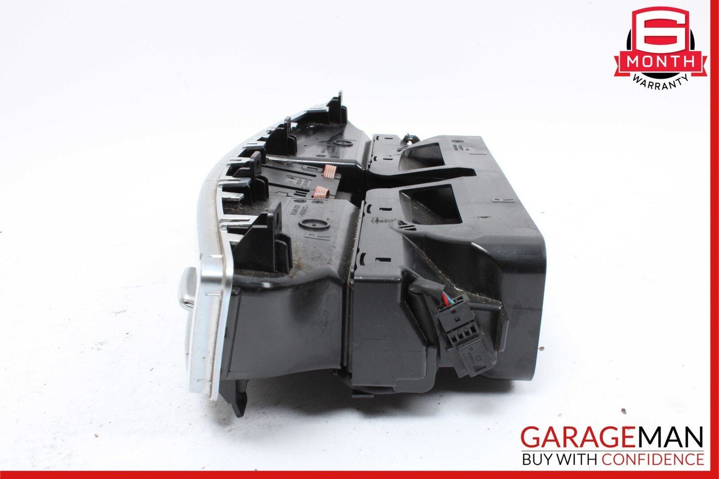07-13 Mercedes W221 S500 S450 Front Center Dash AC A/C Air Vent Trim Clock Assy