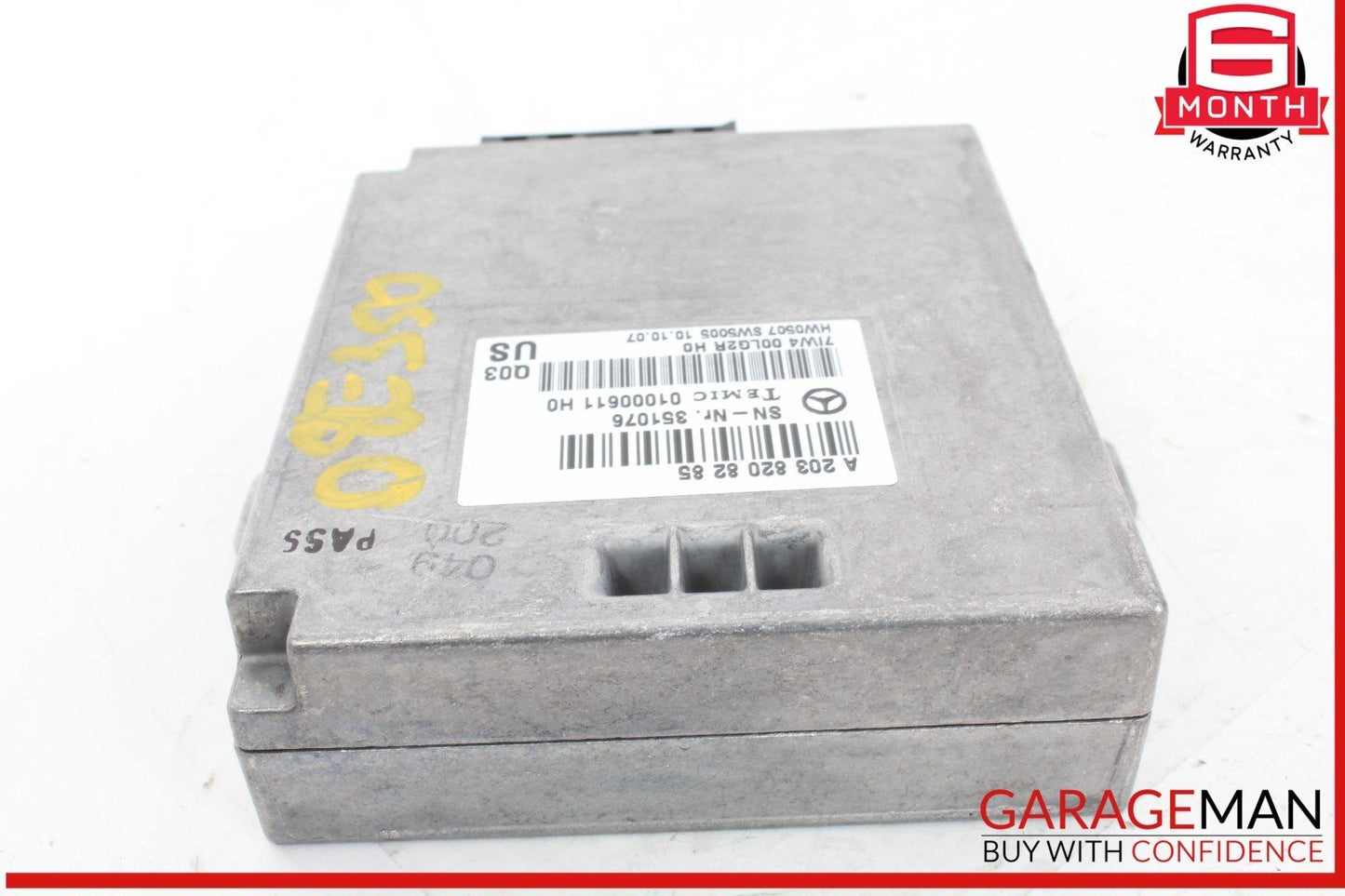 07-13 Mercedes-Benz E350 W211 Voice Control Module 2038208285 Genuine